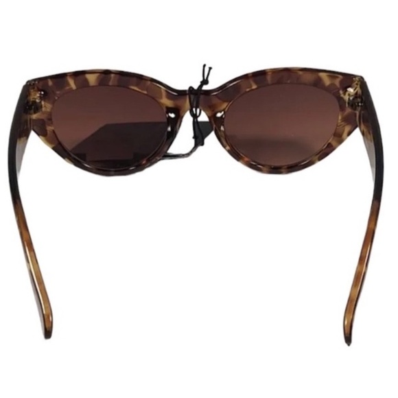 KENDALL + KYLIE Amber Demi Cat Eye Frame Alexandra Designer Sunglasses w/Pouch main image 5